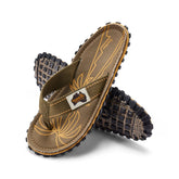Islander Flip-Flops - Women's - Palm Leaf Khaki
