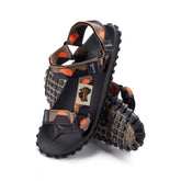 Scrambler Sandals - Women's - Khaki & Orange
