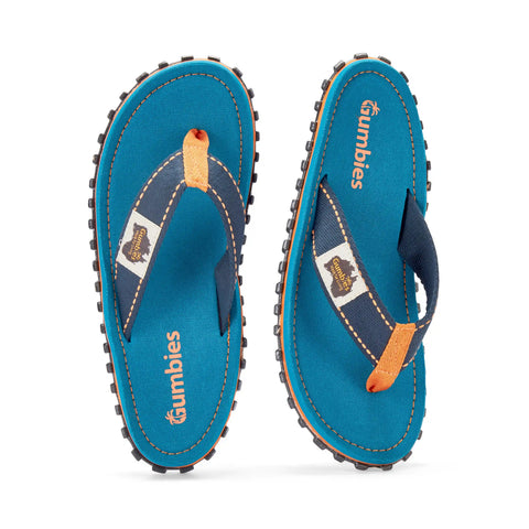 Islander Flip-Flops - Men's - Tricolor Blue