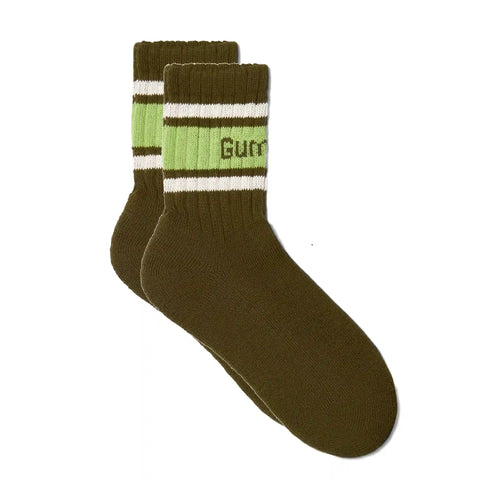 GUM Crew Sock - Men's - Moss & Pistachio